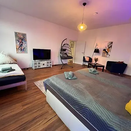 شقة Blue Chili 00 - Moderne Familienwohnung, Lage ماغديبورغ